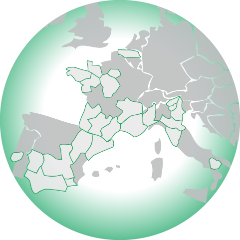Carte des régions européennes